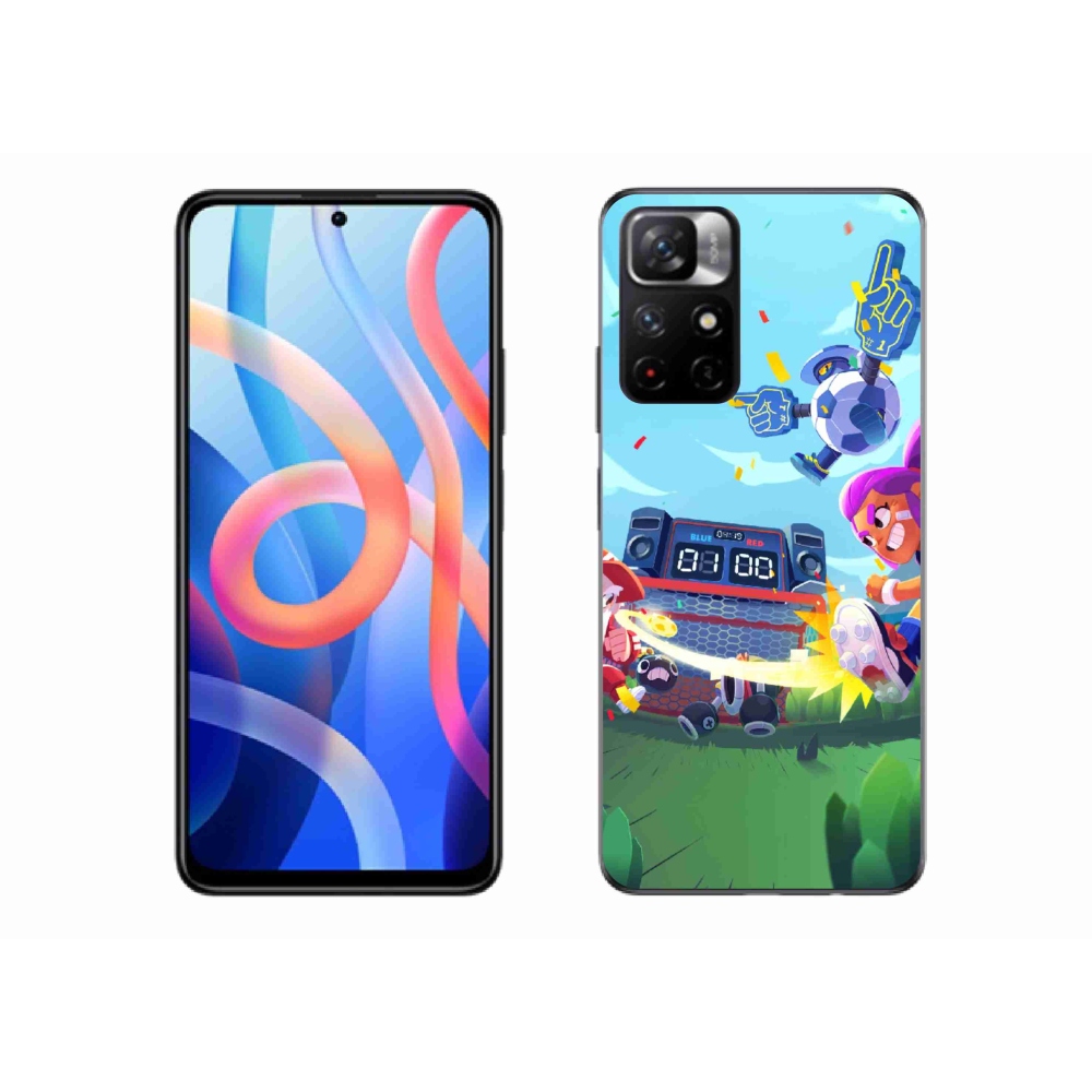 Gelový kryt mmCase na Xiaomi Poco M4 Pro 5G - brawl stars 1