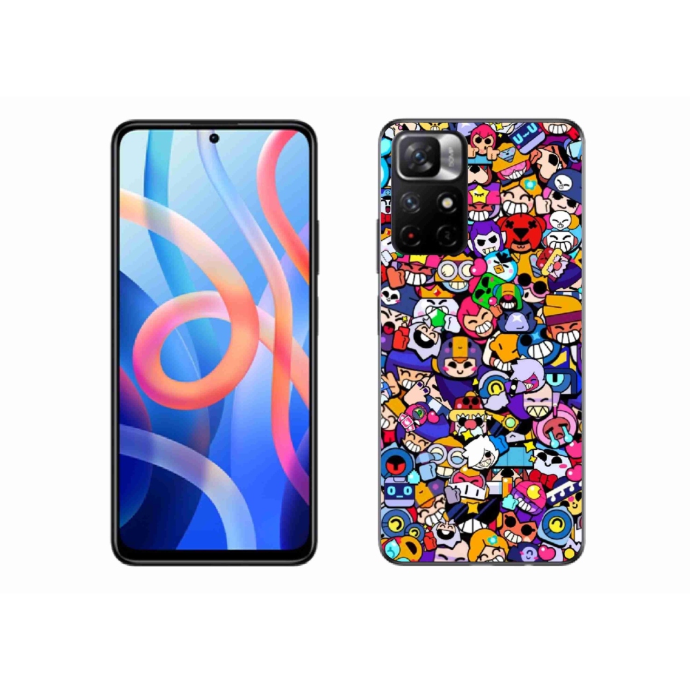 Gelový kryt mmCase na Xiaomi Poco M4 Pro 5G - brawl stars 2