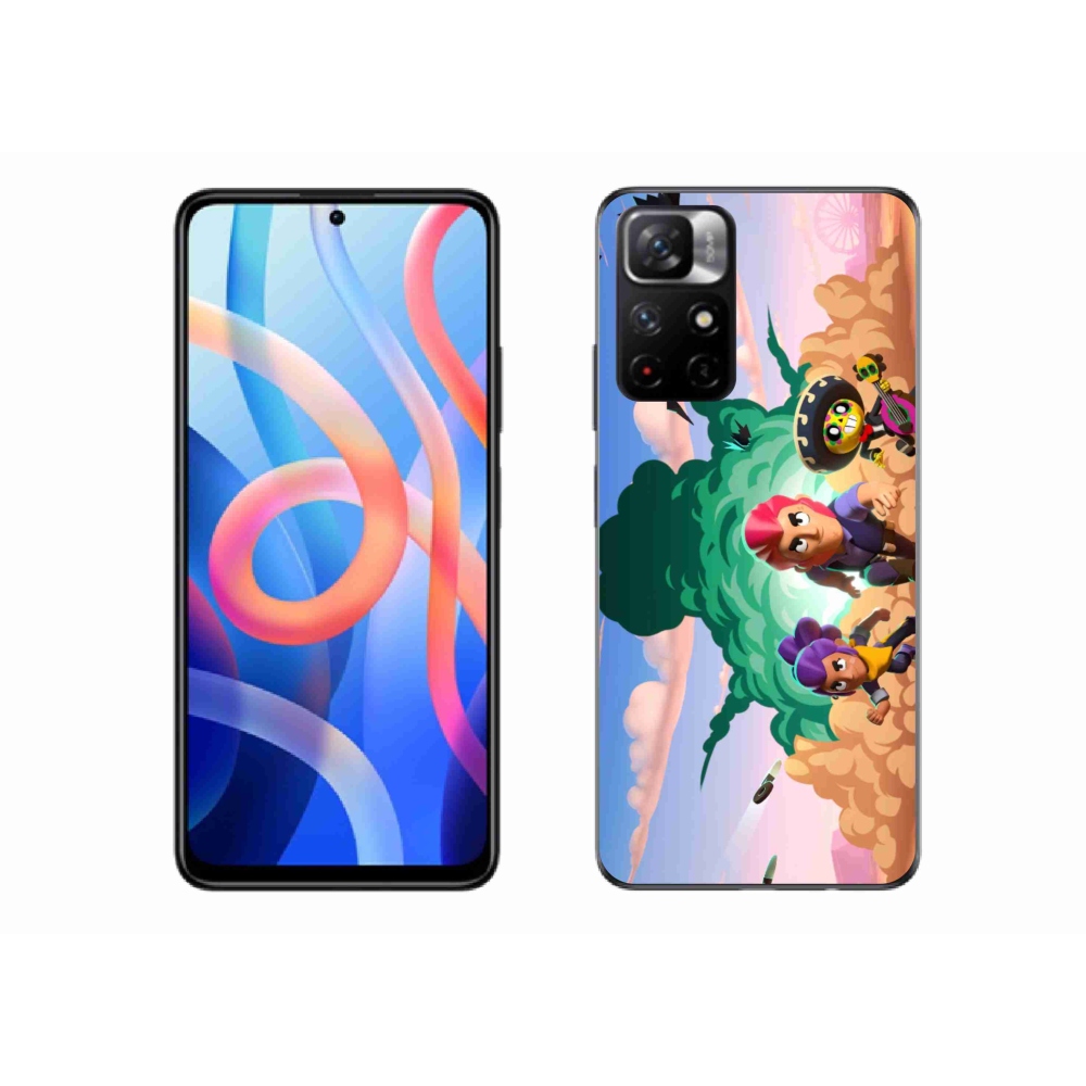 Gelový kryt mmCase na Xiaomi Poco M4 Pro 5G - brawl stars