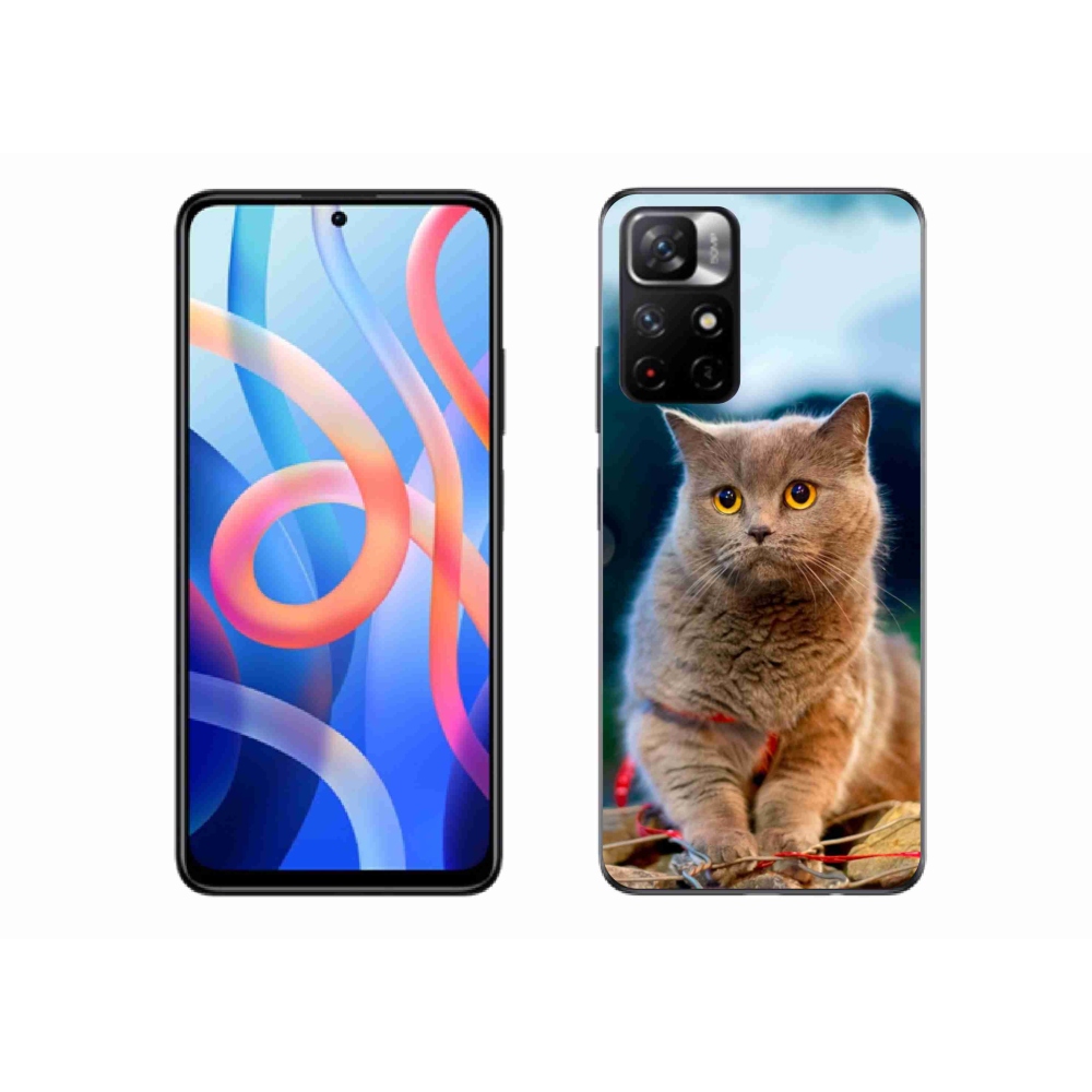 Gelový kryt mmCase na Xiaomi Poco M4 Pro 5G - britská modrá 2