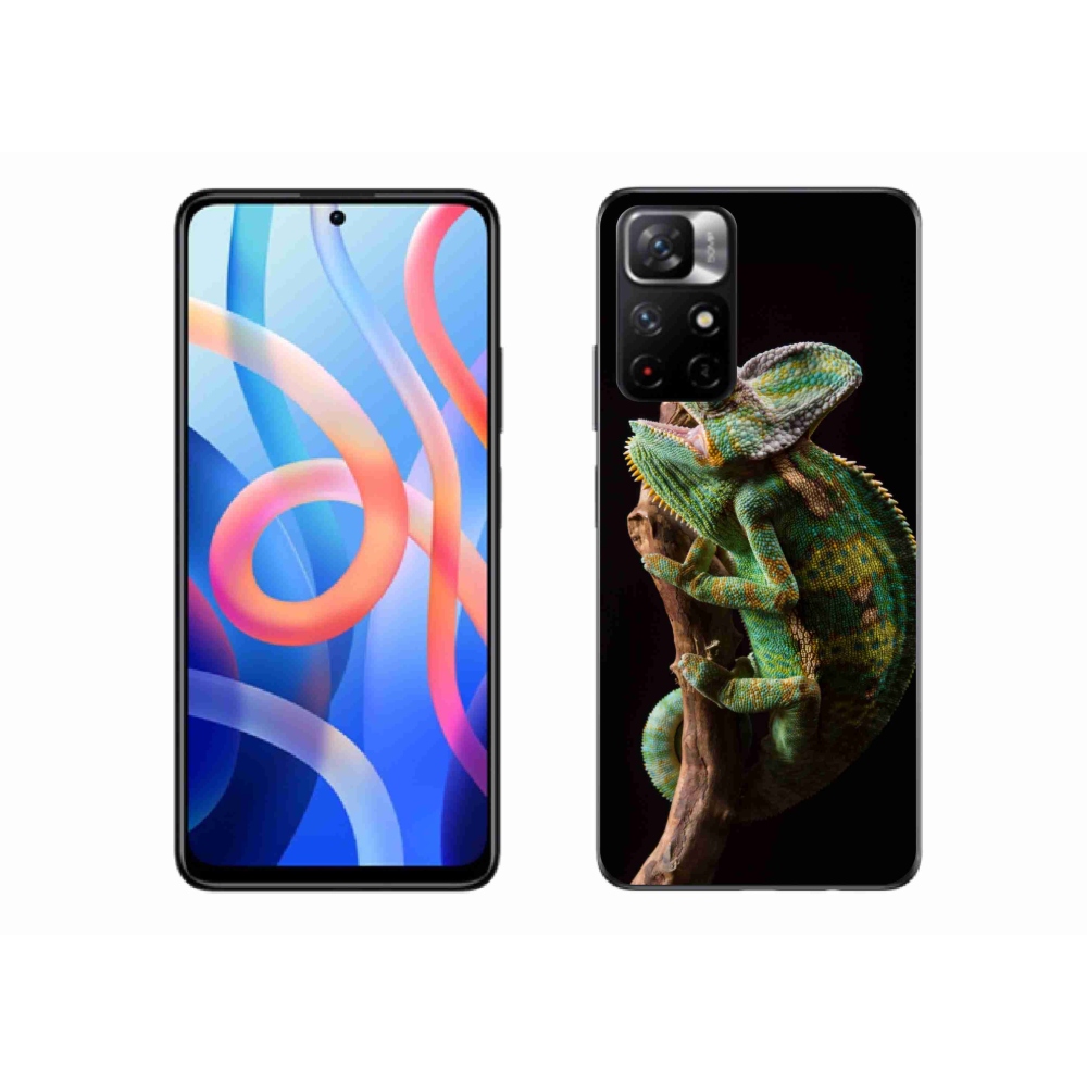 Gelový kryt mmCase na Xiaomi Poco M4 Pro 5G - chameleon