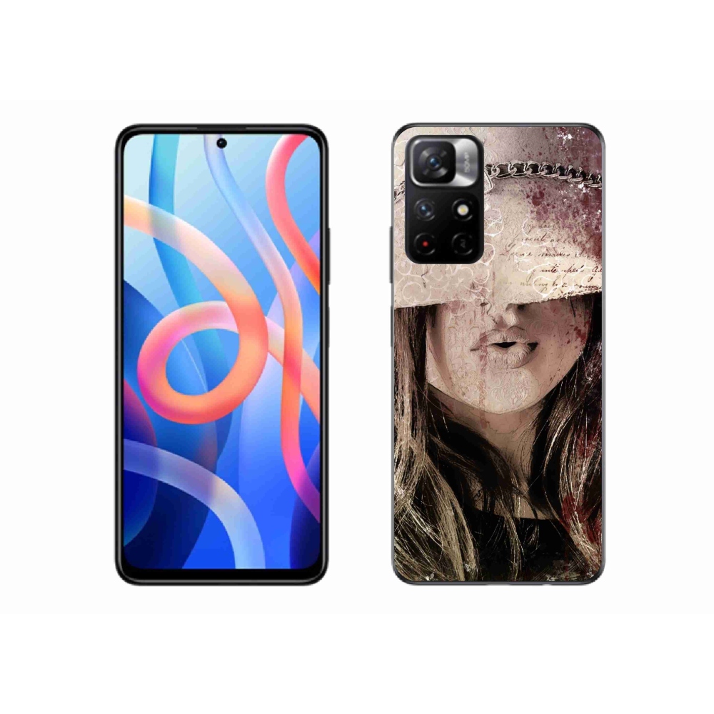 Gelový kryt mmCase na Xiaomi Poco M4 Pro 5G - dívka