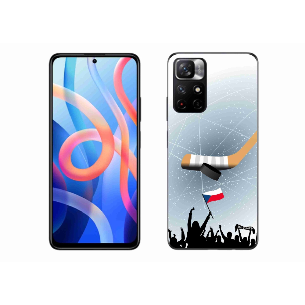 Gelový kryt mmCase na Xiaomi Poco M4 Pro 5G - fanoušci hokeje