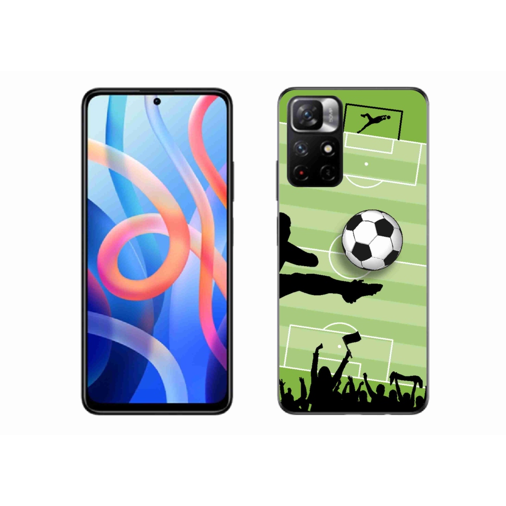 Gelový kryt mmCase na Xiaomi Poco M4 Pro 5G - fotbal 3