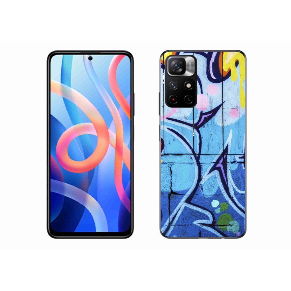 Gelový kryt mmCase na Xiaomi Poco M4 Pro 5G - graffiti