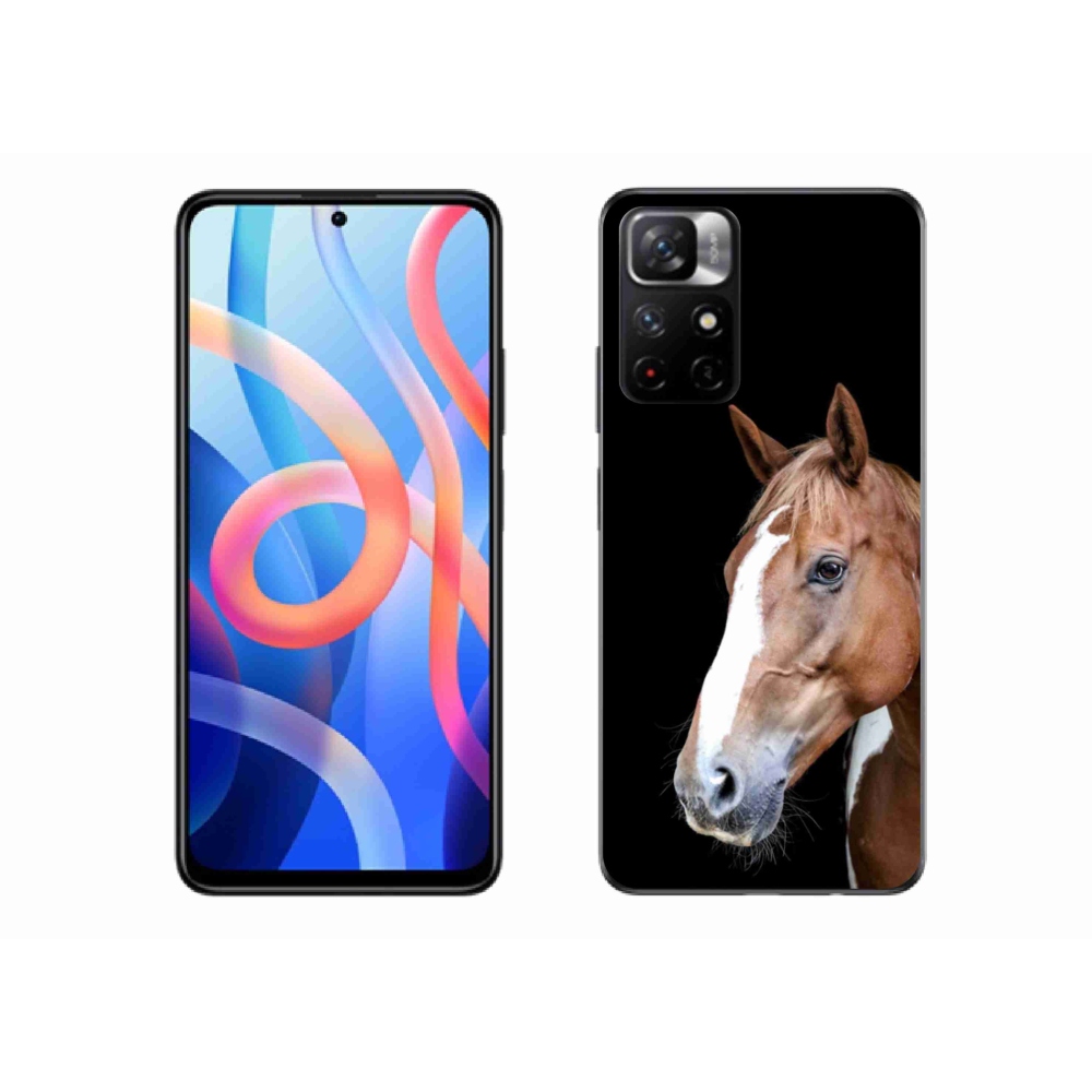 Gelový kryt mmCase na Xiaomi Poco M4 Pro 5G - hnědý kůň 3