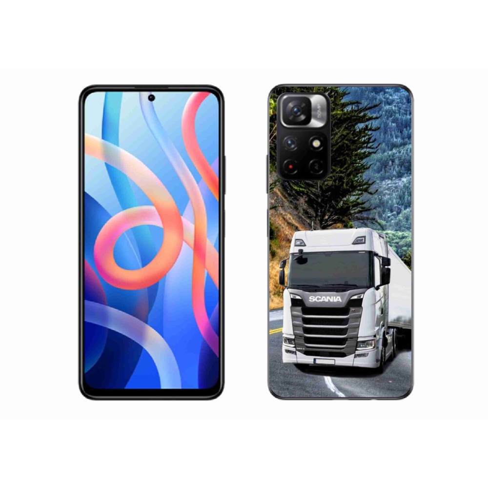 Gelový kryt mmCase na Xiaomi Poco M4 Pro 5G - kamion 1