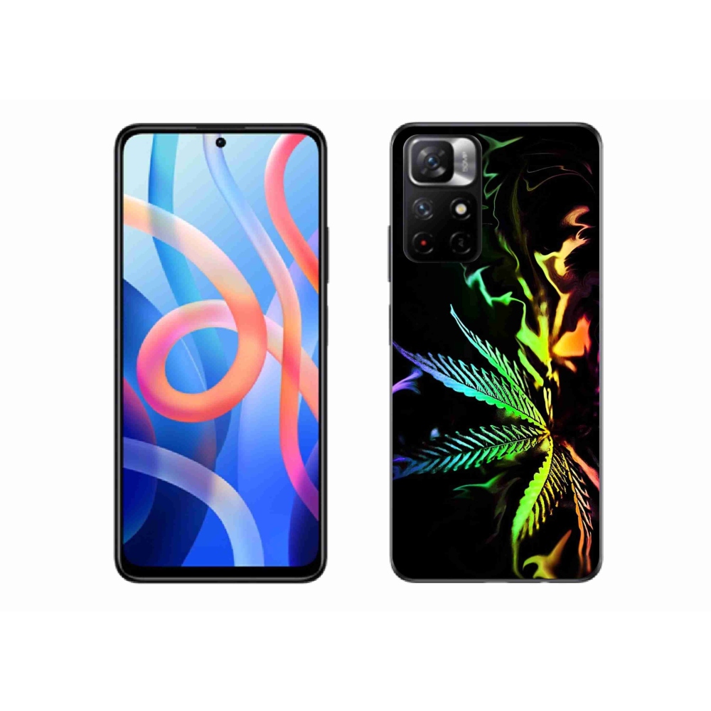 Gelový kryt mmCase na Xiaomi Poco M4 Pro 5G - konopí 2