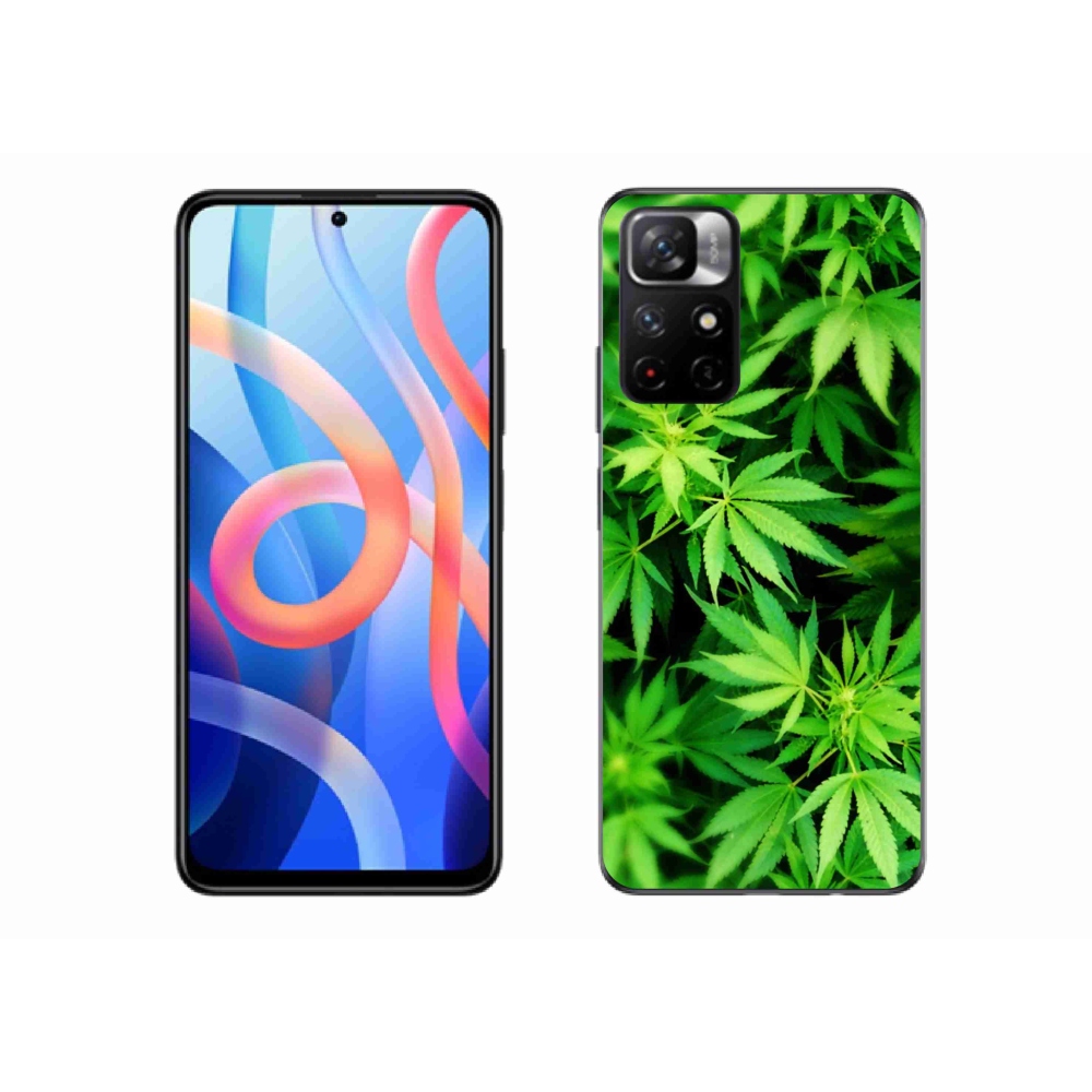 Gelový kryt mmCase na Xiaomi Poco M4 Pro 5G - konopí 3