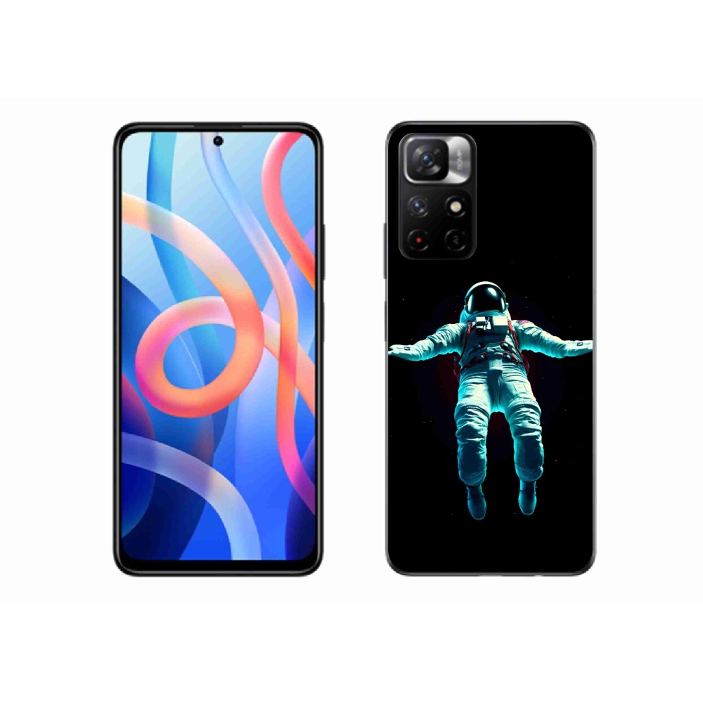 Gelový kryt mmCase na Xiaomi Poco M4 Pro 5G - kosmonaut