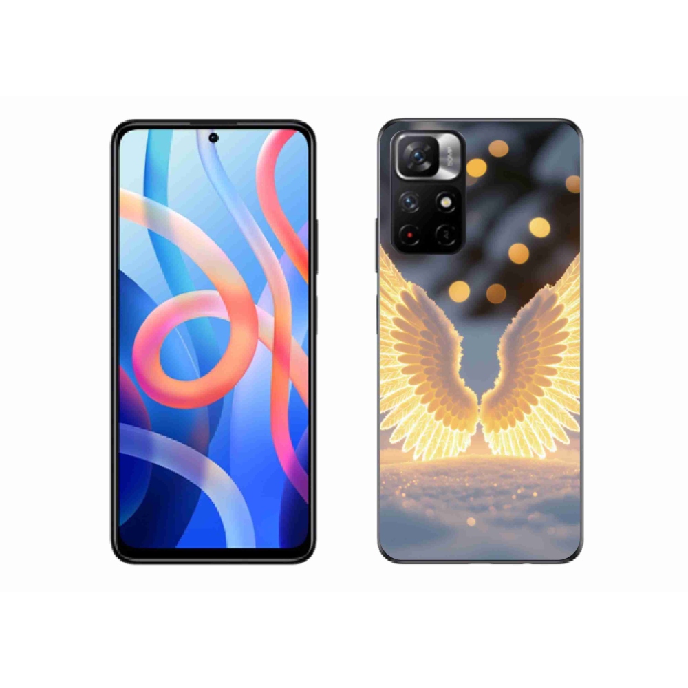 Gelový kryt mmCase na Xiaomi Poco M4 Pro 5G - křídla