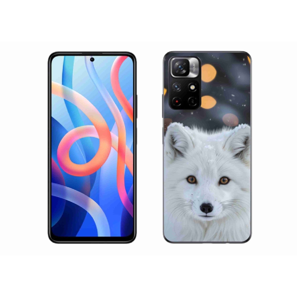Gelový kryt mmCase na Xiaomi Poco M4 Pro 5G - liška polární