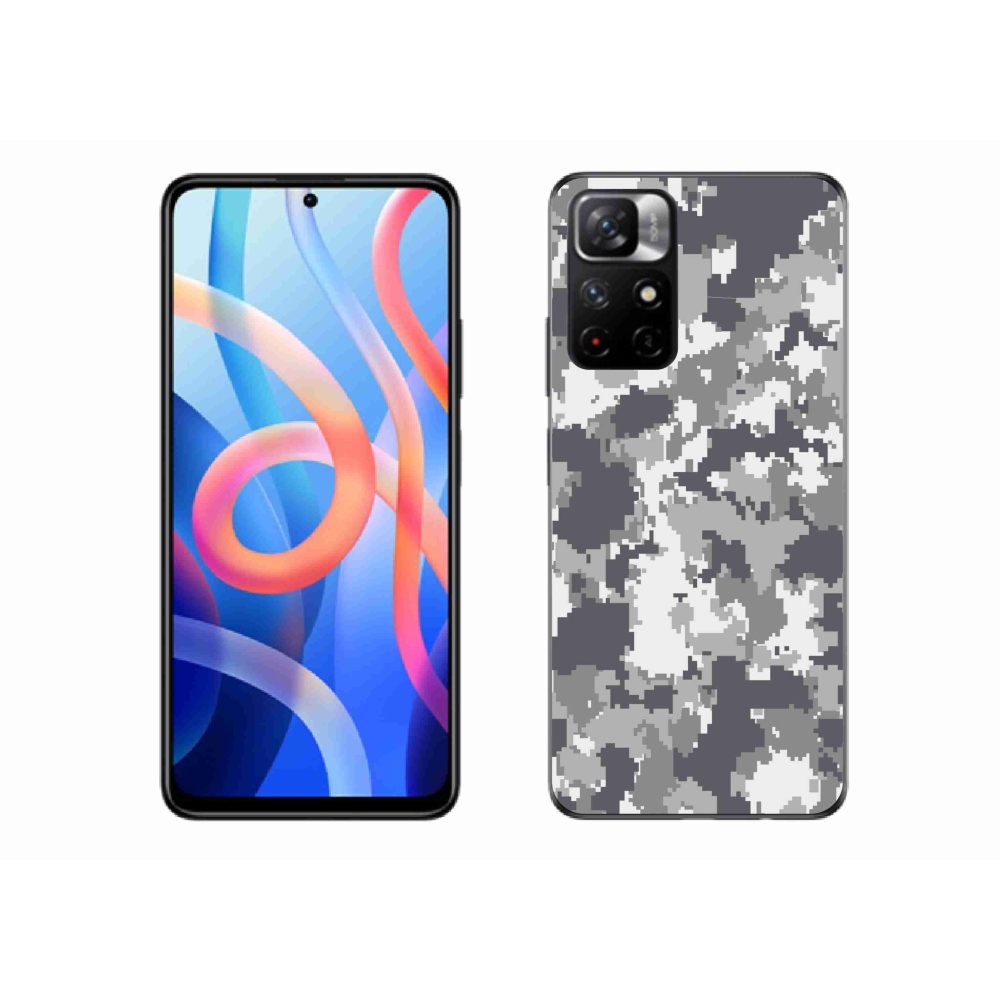 Gelový kryt mmCase na Xiaomi Poco M4 Pro 5G - maskáčový vzor 2