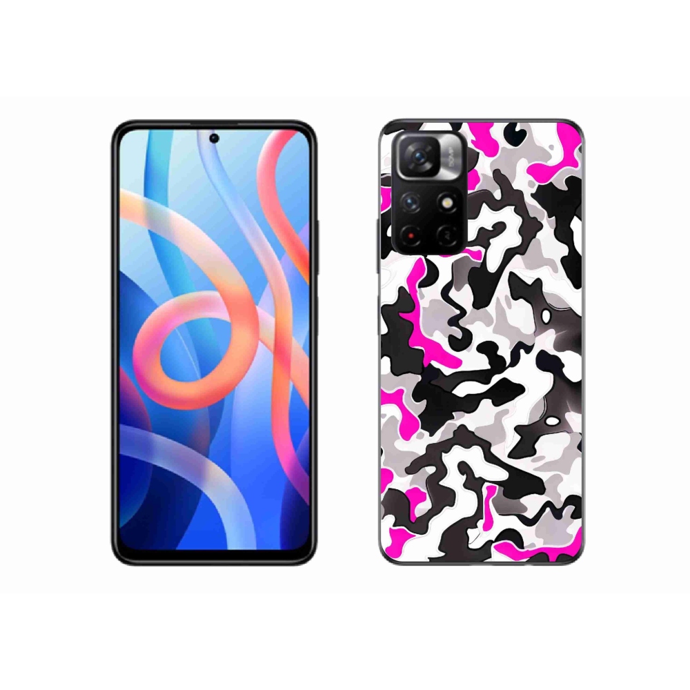 Gelový kryt mmCase na Xiaomi Poco M4 Pro 5G - maskáčový vzor 5