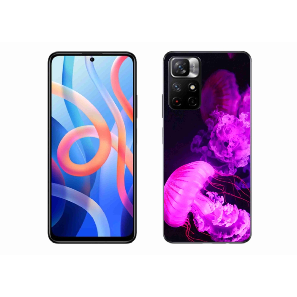 Gelový kryt mmCase na Xiaomi Poco M4 Pro 5G - medúza 1