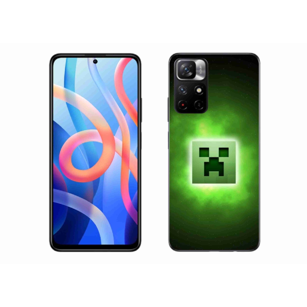 Gelový kryt mmCase na Xiaomi Poco M4 Pro 5G - minecraft