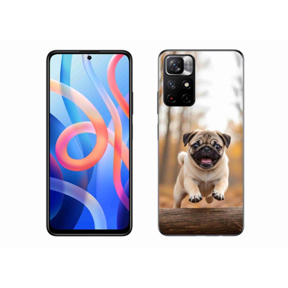 Gelový kryt mmCase na Xiaomi Poco M4 Pro 5G - mops 2