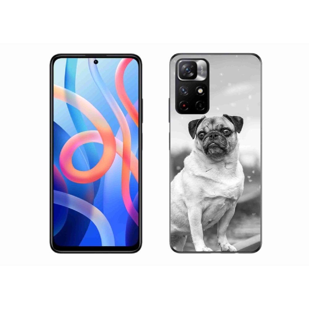 Gelový kryt mmCase na Xiaomi Poco M4 Pro 5G - mops