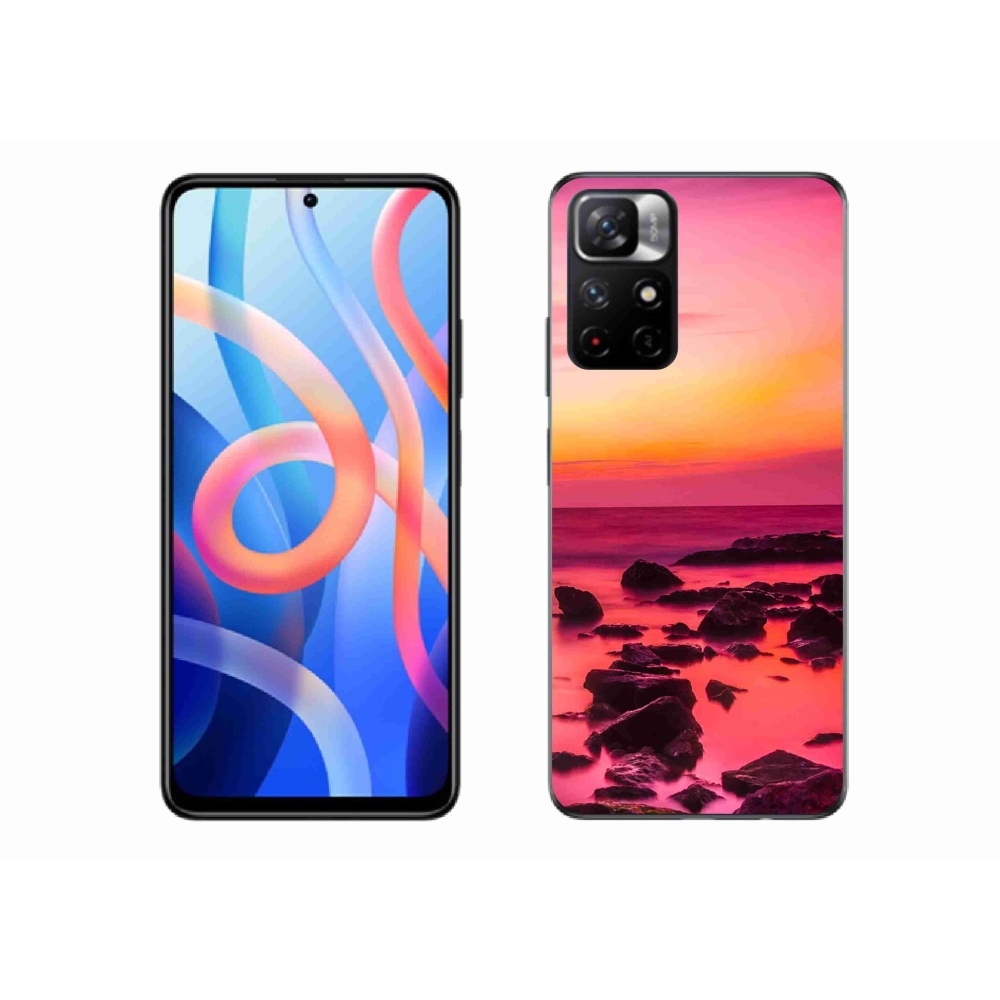 Gelový kryt mmCase na Xiaomi Poco M4 Pro 5G - moře a záře