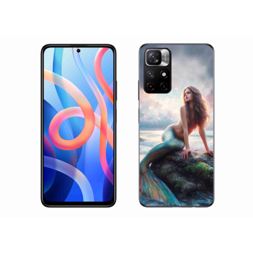 Gelový kryt mmCase na Xiaomi Poco M4 Pro 5G - mořská panna