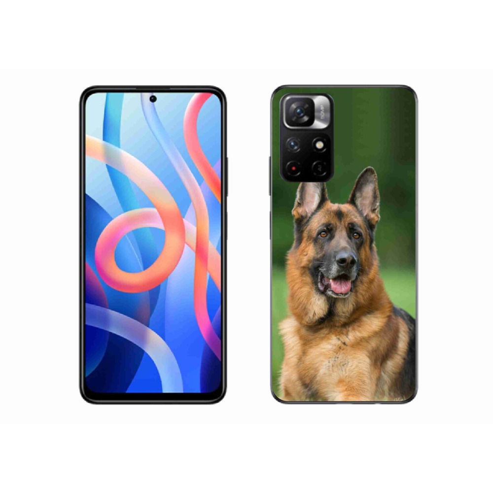 Gelový kryt mmCase na Xiaomi Poco M4 Pro 5G - německý ovčák