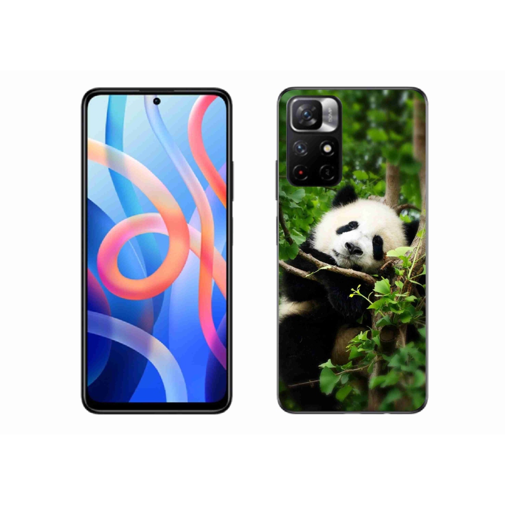 Gelový kryt mmCase na Xiaomi Poco M4 Pro 5G - panda