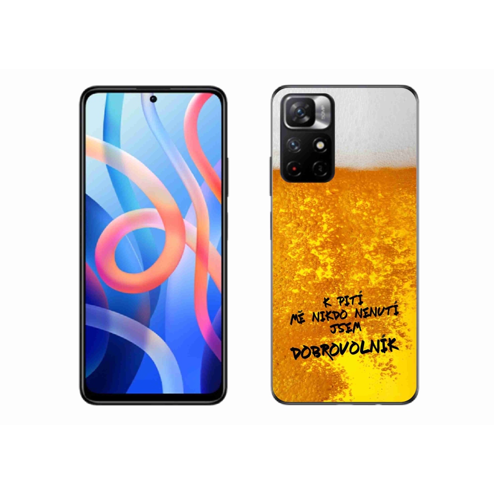 Gelový kryt mmCase na Xiaomi Poco M4 Pro 5G - pivní motiv 4