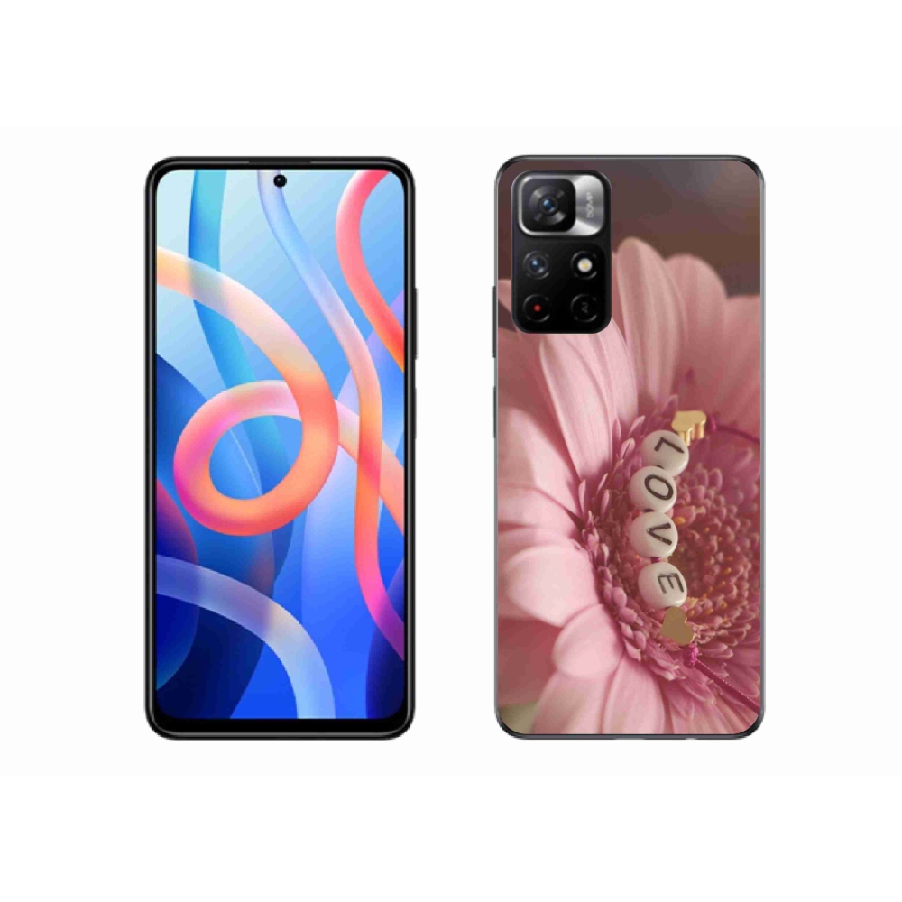 Gelový kryt mmCase na Xiaomi Poco M4 Pro 5G - přívěsek love