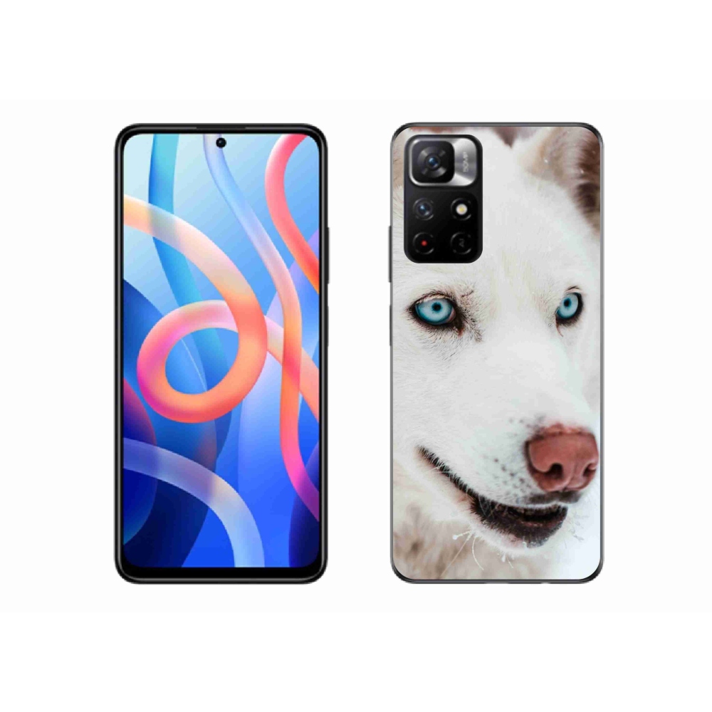 Gelový kryt mmCase na Xiaomi Poco M4 Pro 5G - psí pohled