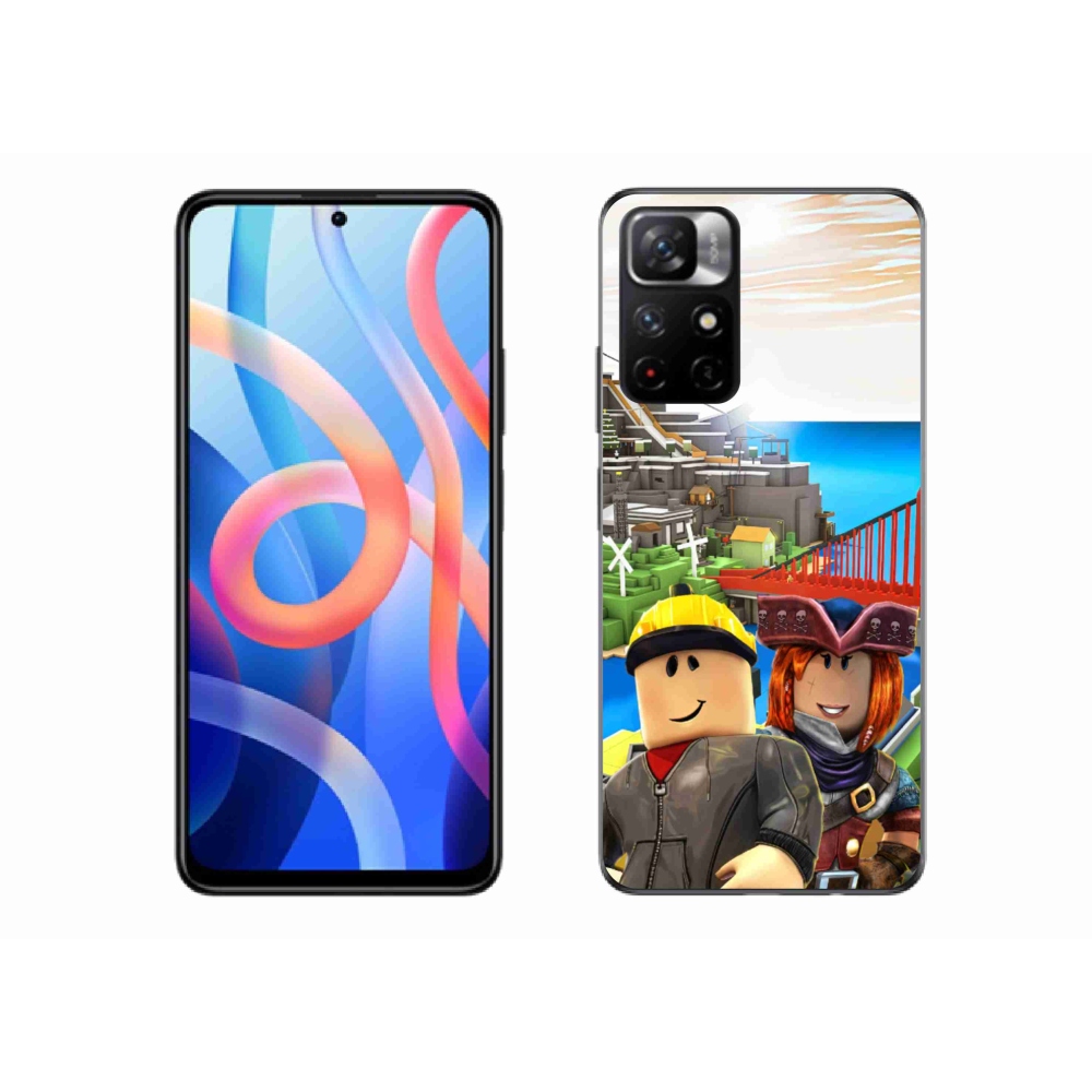 Gelový kryt mmCase na Xiaomi Poco M4 Pro 5G - roblox 1