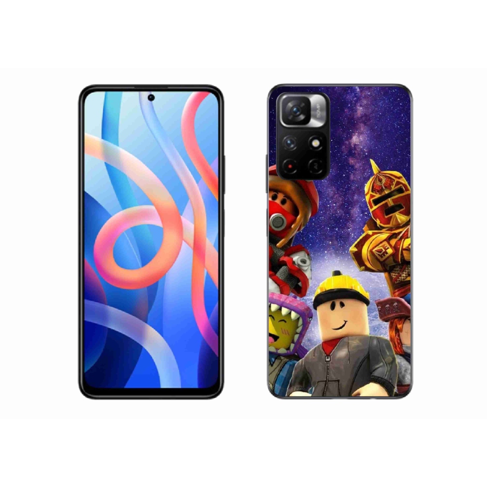 Gelový kryt mmCase na Xiaomi Poco M4 Pro 5G - roblox 3