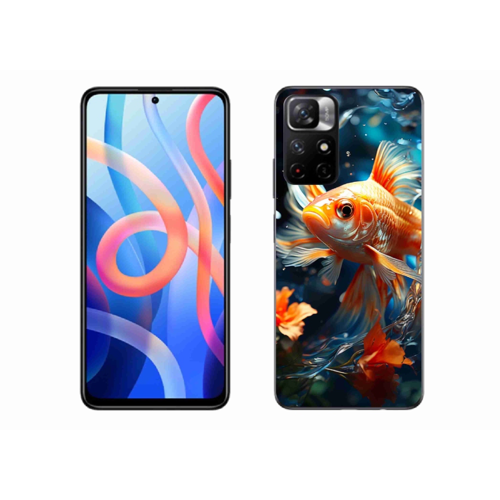 Gelový kryt mmCase na Xiaomi Poco M4 Pro 5G - rybka