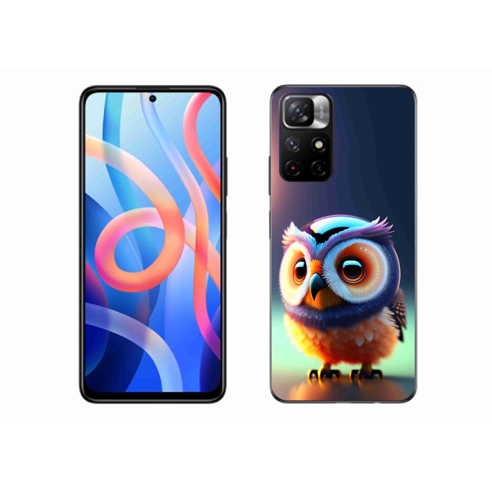 Gelový kryt mmCase na Xiaomi Poco M4 Pro 5G - sovička