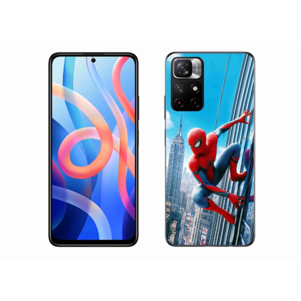 Gelový kryt mmCase na Xiaomi Poco M4 Pro 5G - spiderman
