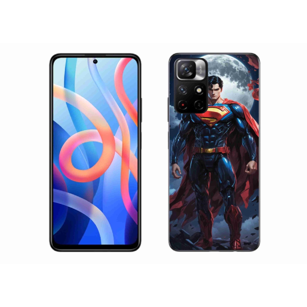 Gelový kryt mmCase na Xiaomi Poco M4 Pro 5G - superman