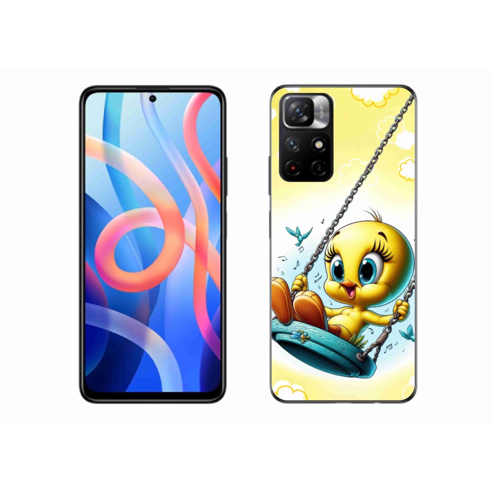 Gelový kryt mmCase na Xiaomi Poco M4 Pro 5G - tweety