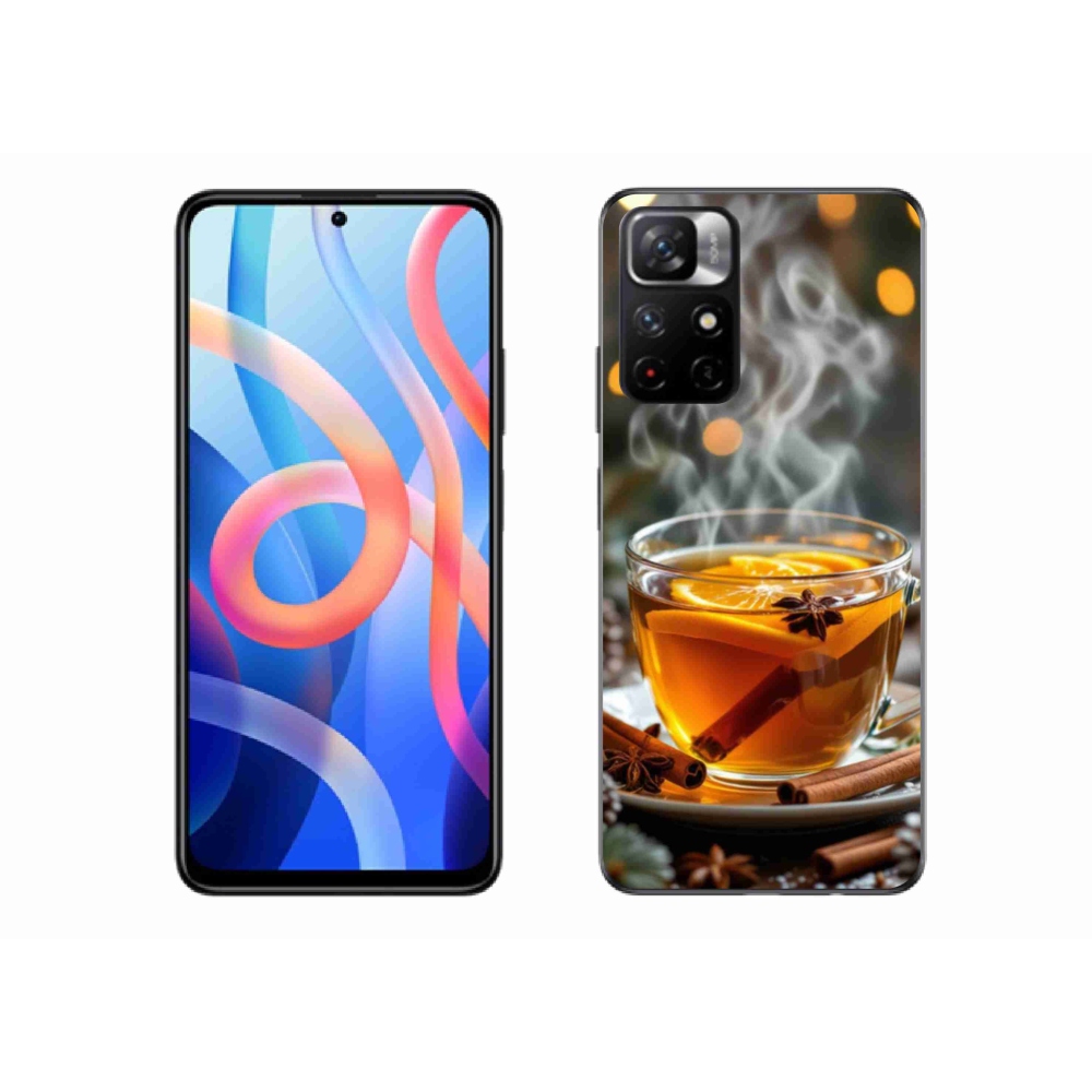 Gelový kryt mmCase na Xiaomi Poco M4 Pro 5G - vánoční punč