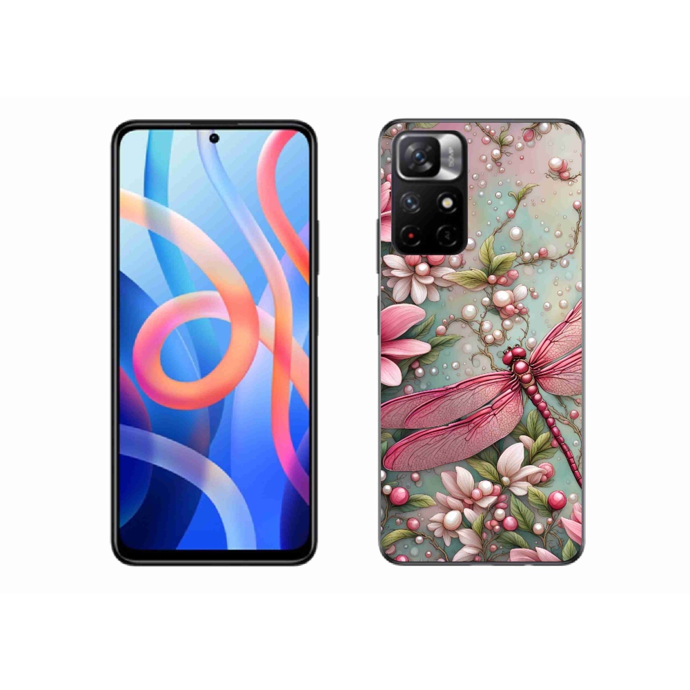 Gelový kryt mmCase na Xiaomi Poco M4 Pro 5G - vážka