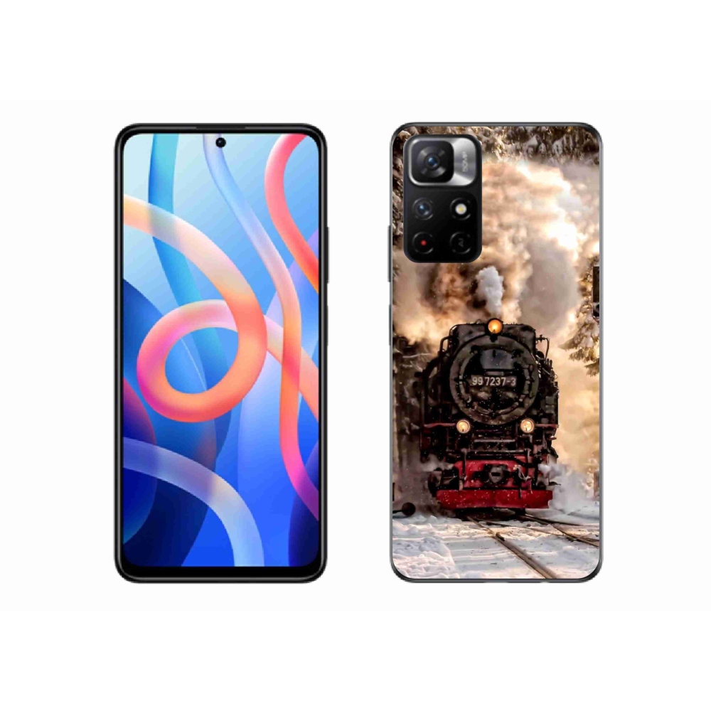 Gelový kryt mmCase na Xiaomi Poco M4 Pro 5G - vlak