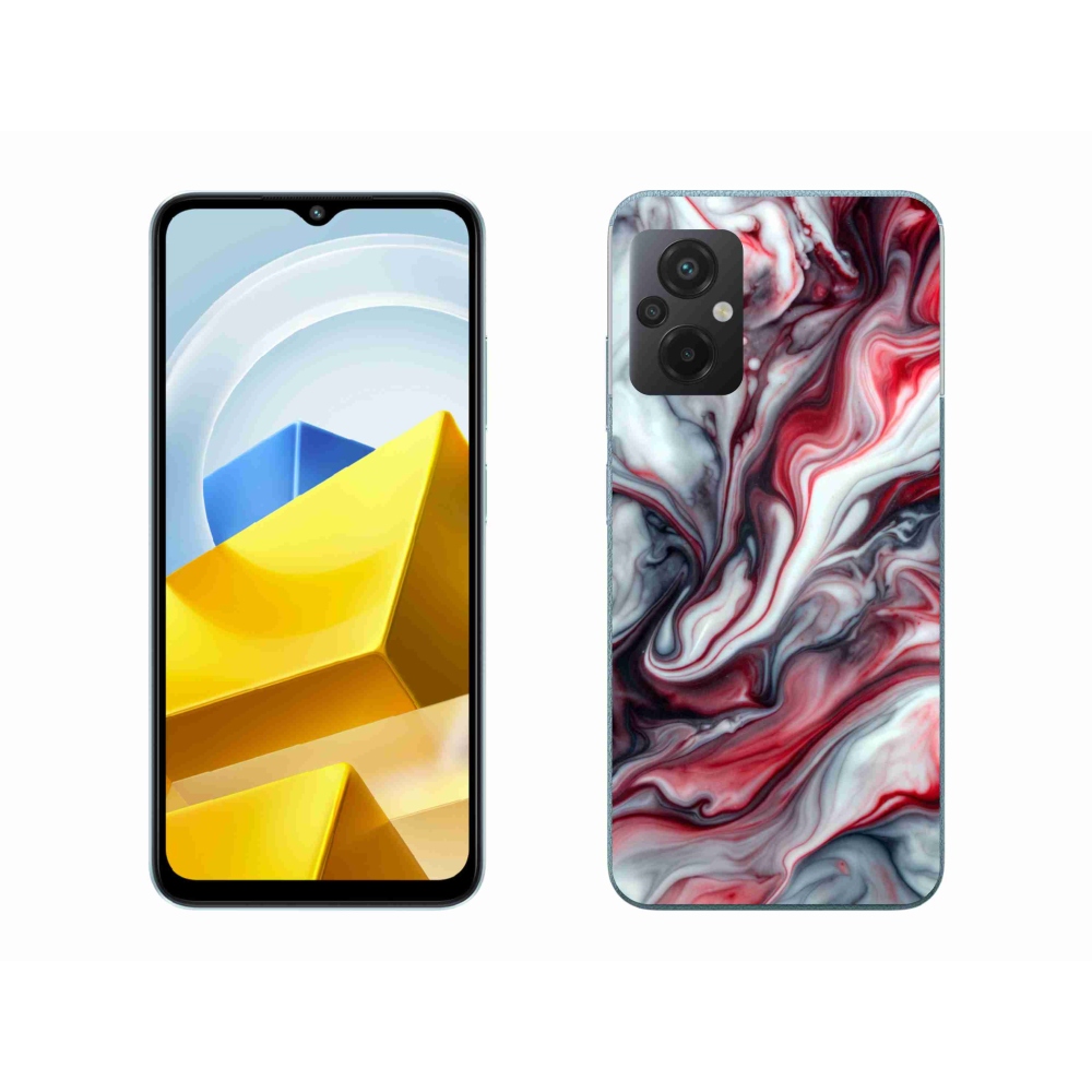 Gelový kryt mmCase na Xiaomi Poco M5 4G - abstraktní motiv 37
