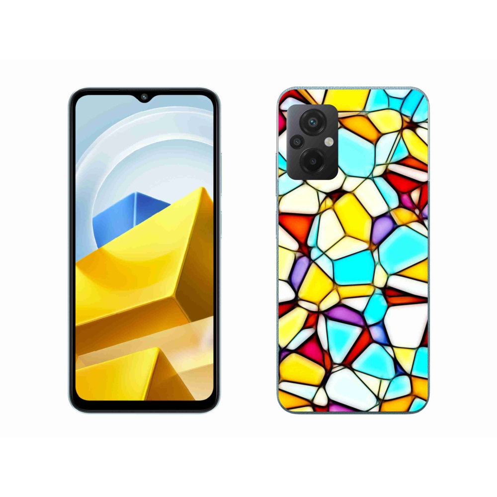 Gelový kryt mmCase na Xiaomi Poco M5 4G - abstraktní motiv 40