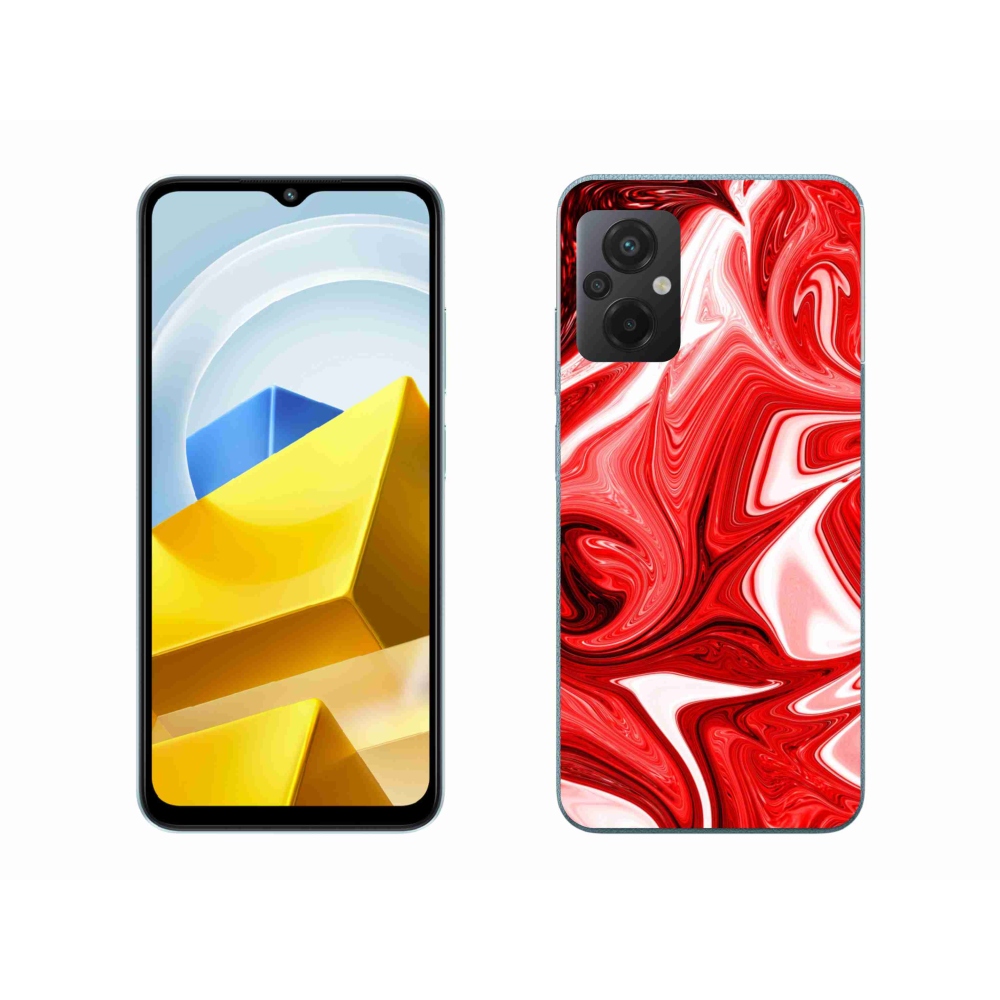 Gelový kryt mmCase na Xiaomi Poco M5 4G - abstraktní motiv 43