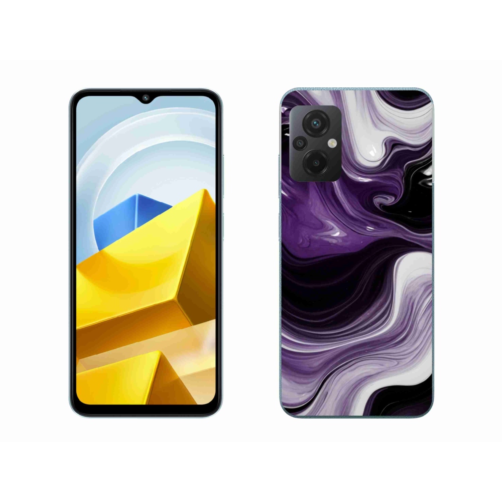 Gelový kryt mmCase na Xiaomi Poco M5 4G - abstraktní motiv 46
