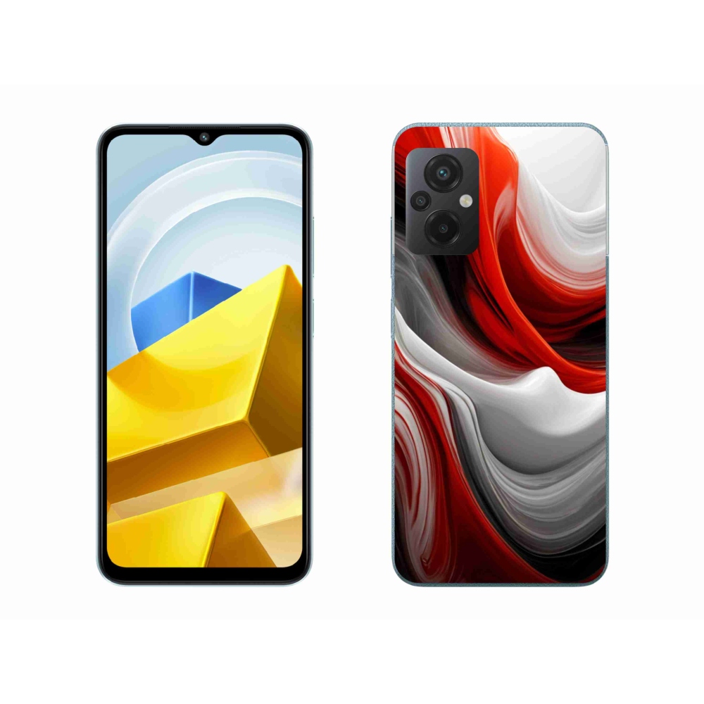 Gelový kryt mmCase na Xiaomi Poco M5 4G - abstraktní motiv 47