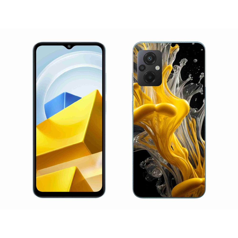 Gelový kryt mmCase na Xiaomi Poco M5 4G - abstraktní motiv 48
