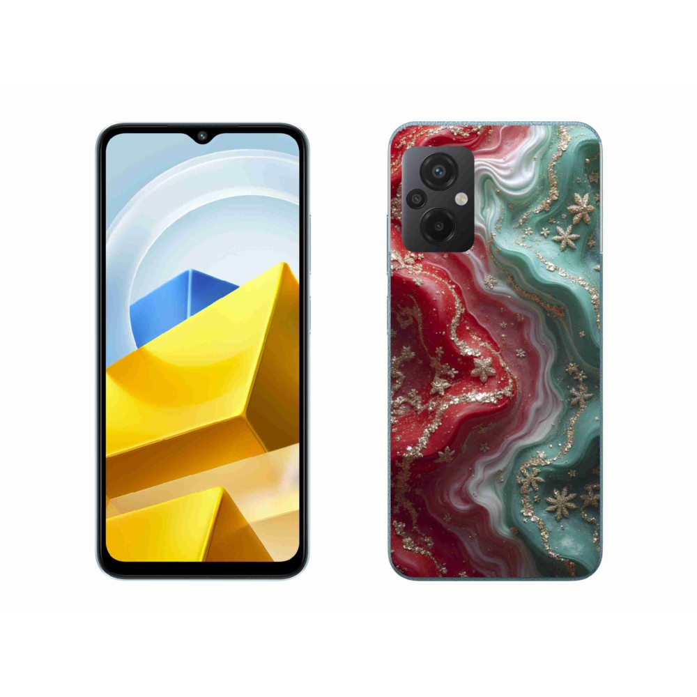 Gelový kryt mmCase na Xiaomi Poco M5 4G - abstraktní motiv 54