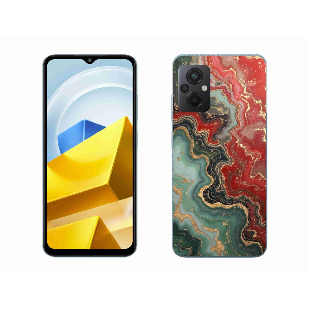 Gelový kryt mmCase na Xiaomi Poco M5 4G - abstraktní motiv 55