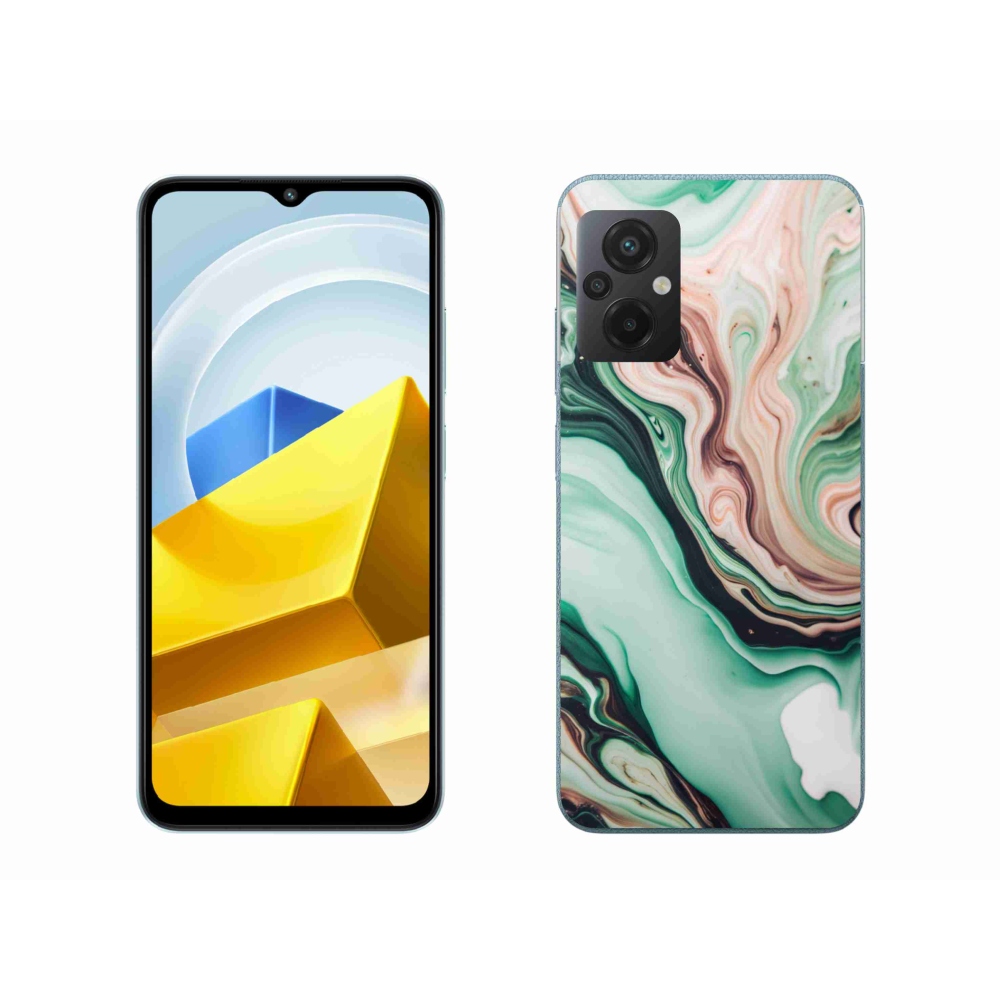 Gelový kryt mmCase na Xiaomi Poco M5 4G - abstraktní motiv 62