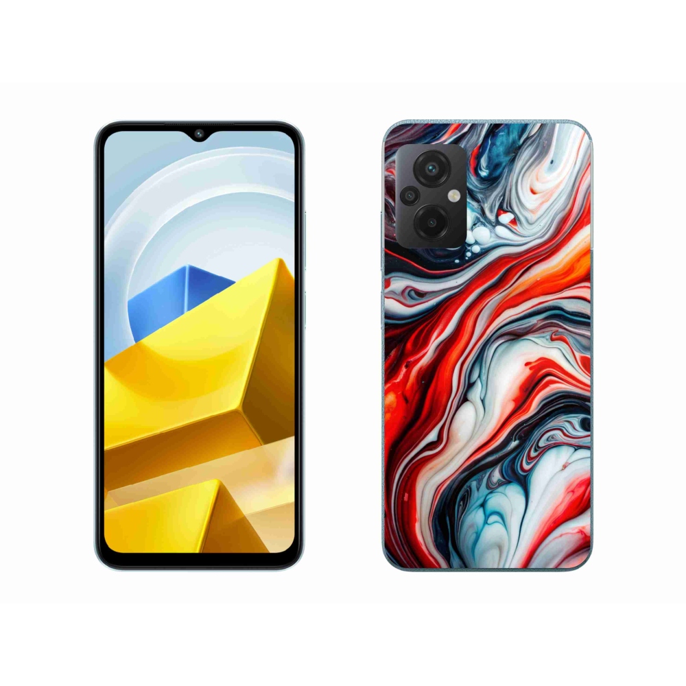 Gelový kryt mmCase na Xiaomi Poco M5 4G - abstraktní motiv 63