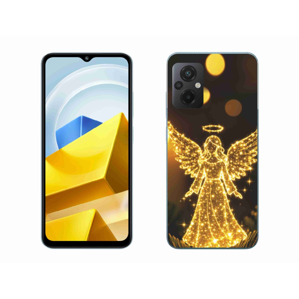 Gelový kryt mmCase na Xiaomi Poco M5 4G - anděl